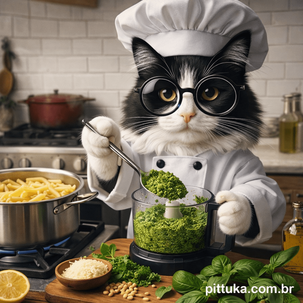 Penne ao Molho Pesto