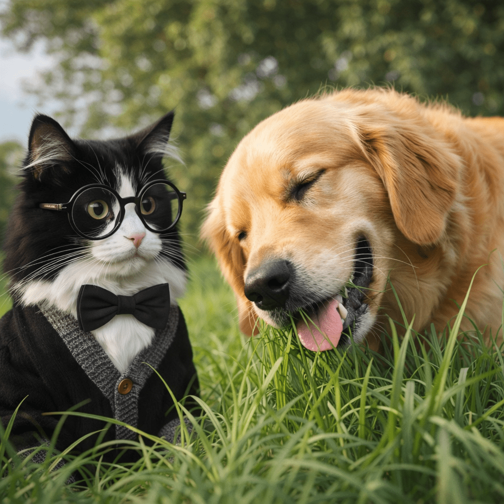 Por que cachorro come grama