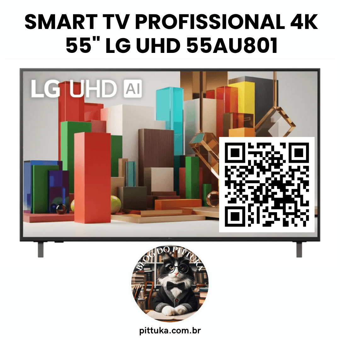 Smart TV LG 55 polegadas 4K - Escolha Pittuka