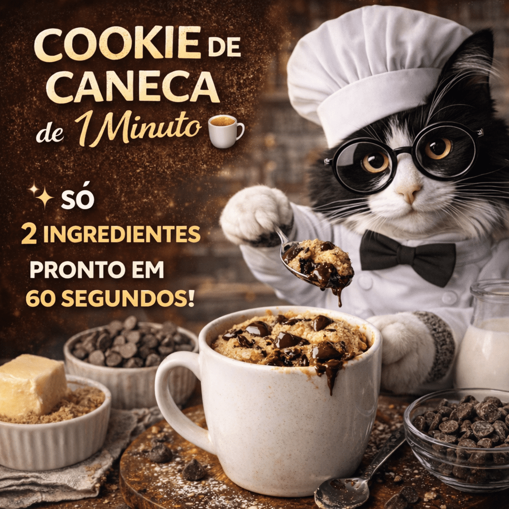 Cookie de Caneca de 1 Minuto 8 Cookie de Caneca de 1 Minuto