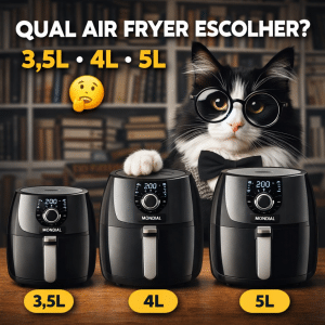 Air Fryer Mondial: Qual Tamanho Escolher?