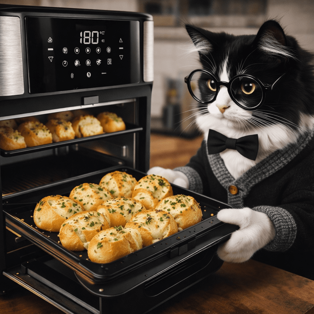 Receita de Pão de Alho na Airfryer