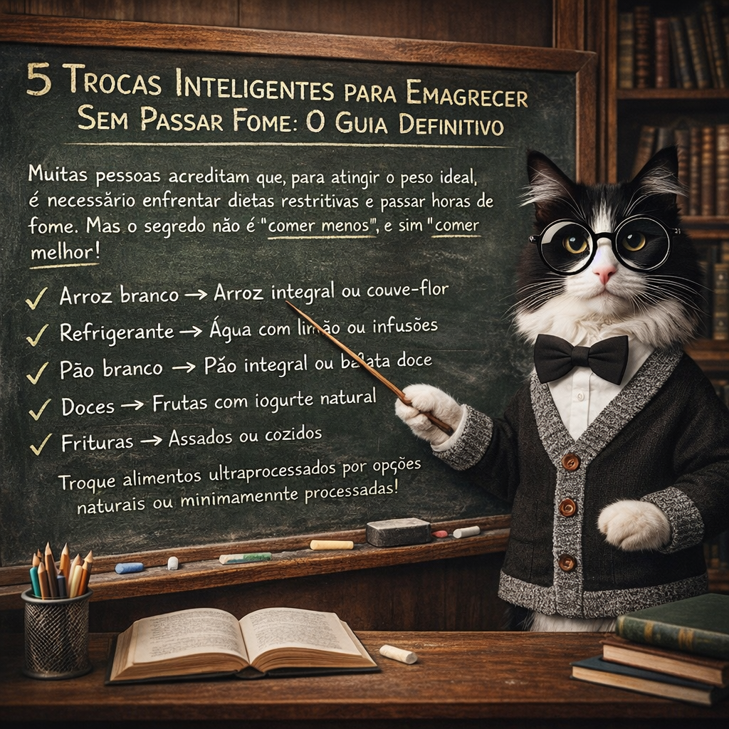 5 Trocas Inteligentes para Emagrecer 3 5 Trocas Inteligentes para Emagrecer
