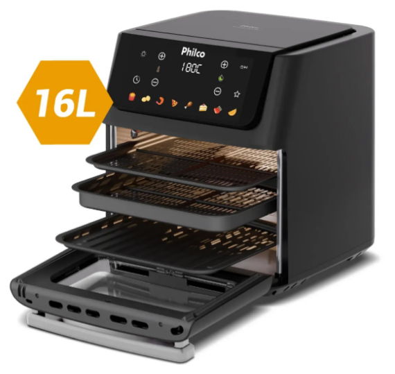 Air Fryer Philco Oven 16 Litros