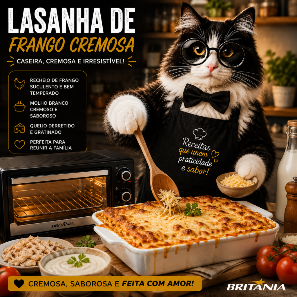 Lasanha de Frango Cremosa: Receita Fácil e Irresistível 9 Lasanha de Frango Cremosa: Receita Fácil e Irresistível