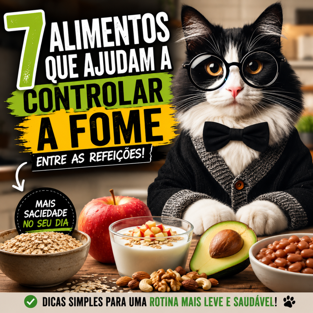 7 Alimentos que Ajudam a Controlar a Fome Entre as Refeições