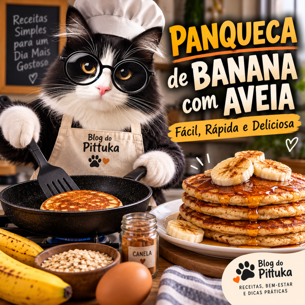 Panqueca de Banana com Aveia na Frigideira: Fácil e Deliciosa 12 Panqueca de Banana com Aveia na Frigideira: Fácil e Deliciosa